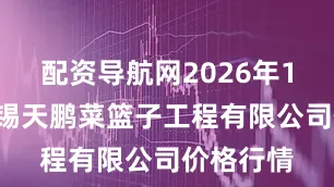 配资导航网2026年1月5日无锡天鹏菜篮子工程有限公司价格行情