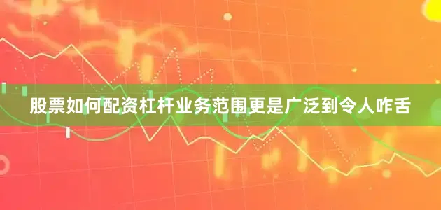 股票如何配资杠杆业务范围更是广泛到令人咋舌